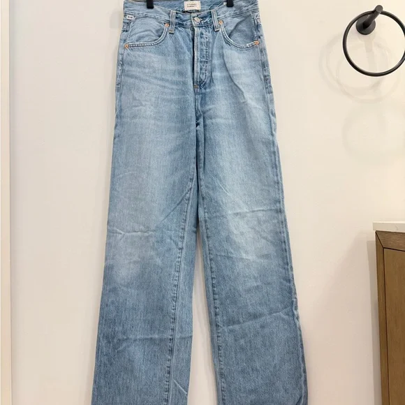 Citizens Of Humanity Annina Light Blue Denim Jeans - Picture 2 of 9